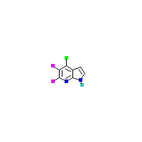 4-氯-5-氟-6-碘-1H-吡咯[2,3-b]吡啶,CAS 1228665-91-5,「阿拉丁」C49761631-1g