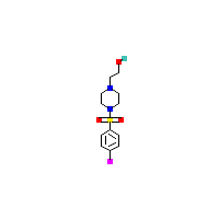 2-（4-（（4-碘苯基）磺酰基）哌嗪-1-基）乙醇,CAS 941256-92-4,「源叶」I4982679-1g