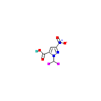 2-（二氟甲基）-5-硝基吡唑-3-羧酸,CAS 1245772-54-6,「Fluorochem」D50896591-5g