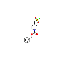 4-（氯磺酰基）甲基）哌啶-1-羧酸苄酯,CAS 1211587-42-6,「Fluorochem」B50988934-10g