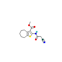 氰乙酰基-羧酸甲酯(C14H16N2O3S),CAS 560080-29-7,「Fluorochem」M5099554-1g