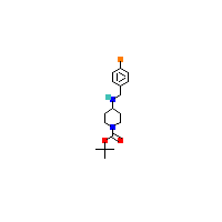 1-Boc-4-（4-溴苄基氨基）-哌啶,CAS 846605-66-1,「Fluorochem」B53255528-1g