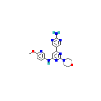 N6-（6-甲氧基吡啶-3-基）-2-吗啉基-[4,5'-联嘧啶]-2'_6-二胺,CAS 944396-88-7,「源叶」N53322732-5mg
