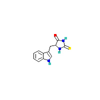 5-（1H-吲哚-3-乙基）-2-硫氧基-4-咪唑啉酮,CAS 64419-92-7,「阿拉丁」H5371761-50mg
