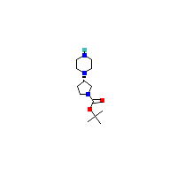 哌嗪-羧酸叔丁酯(C13H25N3O2),CAS 1010446-31-7,「Fluorochem」S56587787-5g