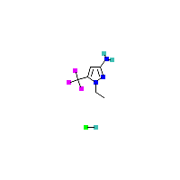 吡唑-胺盐酸盐(C6H9ClF3N3),CAS 1365988-40-4,「Fluorochem」E56604808-5g