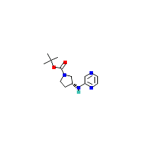 吡咯烷-羧酸叔丁酯(C13H20N4O2),CAS 1186299-89-7,「Fluorochem」R56965545-1g