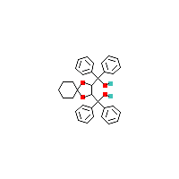 二氧杂环-二苯基甲醇(C34H34O4),CAS 114026-76-5,「安耐吉」H570540-250mg