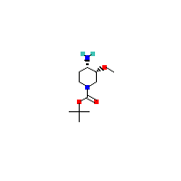 （3R_4S）-4-氨基-1-Boc-3-甲氧基哌啶制备,CAS 1363378-22-6报价,「Fluorochem」R57362389-1g