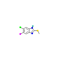 6-氯-5-碘-2-（甲硫基）-1H-苯并[d]咪唑,CAS 1219741-22-6,「安耐吉」C57481488-5g