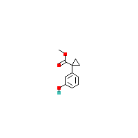 1-（3-羟基苯基）环丙烷-1-羧酸甲酯,CAS 1630907-12-8,「Fluorochem」M57757137-250mg