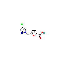 吡唑_呋喃酸(C9H7ClN2O3),CAS 312309-03-8,「Fluorochem」C580504-250mg