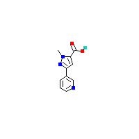 吡唑_羧酸(C10H9N3O2),CAS 1201199-02-1,「Fluorochem」M58236149-500mg
