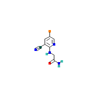 氰基吡啶-乙酰胺(C8H7BrN4O),CAS 1199590-77-6,「Fluorochem」B58279927-1g