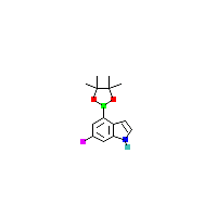 1H吲哚_6-氟-4-（4,4,5,5-四甲基-1,3,2-二恶硼烷-2-Yl）-,CAS 955978-85-5,「源叶」F59151313-500mg