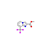 8-（三氟甲基）咪唑并[1,2-a]吡啶-2-羧酸甲酯,CAS 1206972-73-7,「源叶」M59443951-1g