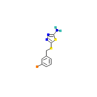 噻二唑_胺(C9H8BrN3S2),CAS 381679-10-3,「Fluorochem」B598200-1g