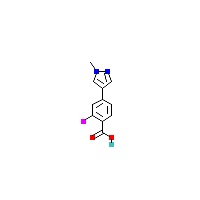 吡唑_苯甲酸(C11H9FN2O2),CAS 1178280-85-7,「Fluorochem」F61026004-5g