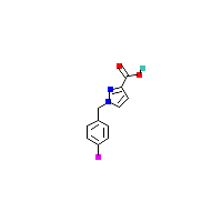 1-[（4-氟苯基）甲基]吡唑-3-羧酸,CAS 1177336-01-4,「Fluorochem」F64448493-1g