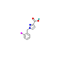 1-[（2-氟苯基）甲基]吡唑-3-羧酸,CAS 1344305-66-3,「Fluorochem」F64448914-1g