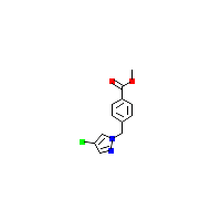 吡唑-苯甲酸甲酯(C12H11ClN2O2),CAS 312308-94-4,「Fluorochem」M646984-1g