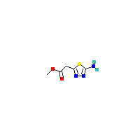 氨基-乙酸甲酯(C5H7N3O2S),CAS 181370-69-4,「Fluorochem」A648668-250mg