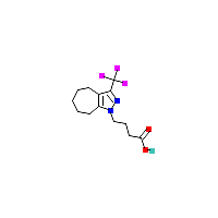 吡唑_丁酸(C13H17F3N2O2),CAS 832740-83-7,「Fluorochem」T654323-5g