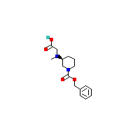 羧甲基甲基氨基-羧酸苄基酯(C16H22N2O4),CAS 1353994-03-2,「Fluorochem」S66563953-500mg