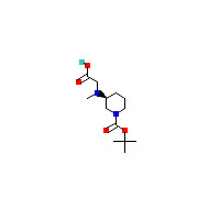 羧甲基甲基氨基-羧酸叔丁酯(C13H24N2O4),CAS 1354016-56-0,「Fluorochem」S66564579-500mg