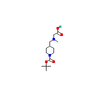 羧甲基甲基氨基-羧酸叔丁酯(C14H26N2O4),CAS 1353960-10-7,「Fluorochem」C66564582-500mg