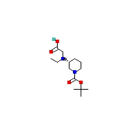 羧甲基乙基氨基-羧酸叔丁酯(C14H26N2O4),CAS 1354019-75-2,「Fluorochem」R66564592-500mg