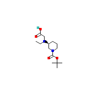 羧甲基乙基氨基-羧酸叔丁酯(C14H26N2O4),CAS 1353993-24-4,「Fluorochem」S66564593-500mg
