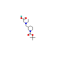 羧甲基乙基氨基-羧酸叔丁酯(C15H28N2O4),CAS 1353957-88-6,「Fluorochem」C66564596-500mg