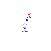 羧甲基乙基氨基-羧酸叔丁酯(C15H28N2O4),CAS 1353943-54-0,「Fluorochem」C66564597-500mg
