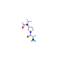 吡咯烷-异丙基乙酰胺(C12H23N3O2),CAS 1401665-70-0,「Fluorochem」N66567625-500mg