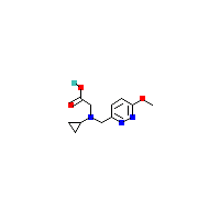 哒嗪_乙酸(C11H15N3O3),CAS 1353984-85-6,「Fluorochem」C66568945-500mg