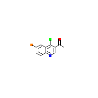 1-（6-溴-4-氯喹啉-3-Yl）乙酮,CAS 1255099-21-8,「安耐吉」B66715483-5g
