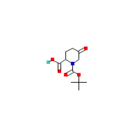 1-（叔丁氧羰基）-5-氧哌啶-2-羧酸,CAS 1260641-46-0,「源叶」T66777370-50mg