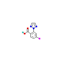 三唑_苯甲酸(C9H6FN3O2),CAS 1293284-50-0,「源叶」F67086886-100mg