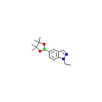 四甲基_吲唑(C15H21BN2O2),CAS 1220696-51-4,「源叶」E67402578-100mg
