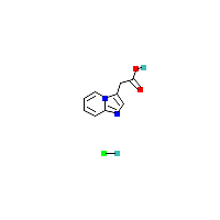 咪唑并-乙酸盐酸盐(C9H9ClN2O2),CAS 127657-46-9,「源叶」I67780432-250mg