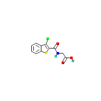 [（3-氯-苯并[b]噻吩-2-羰基）-氨基]-乙酸,CAS 216985-67-0,「源叶」C694661-1g
