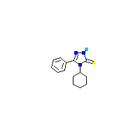 三唑_硫醇(C14H17N3S),CAS 38942-57-3,「Fluorochem」C696377-10g