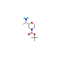 2-（1-氨基乙基）吗啉-4-羧酸叔丁酯,CAS 1824327-48-1,「Fluorochem」T71113885-1g