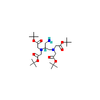 种族（氨基甲基）乙二胺四乙酸四（叔丁酯）制备(C27H51N3O8),CAS 1391052-55-3报价,「源叶」R71313310-25mg