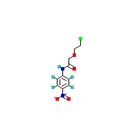 氯乙氧基-乙酰胺(C10H11ClN2O4),CAS 1329612-84-1,「源叶」C71314731-25mg