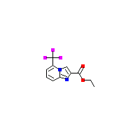 三氟甲基-羧酸乙酯(C11H9F3N2O2),CAS 1260885-46-8,「Fluorochem」E71464025-250mg