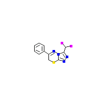 三唑_噻二嗪(C11H8F2N4S),CAS 832739-49-8,「Fluorochem」D7173991-1g