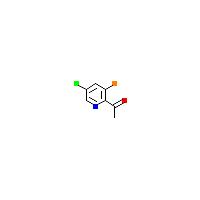 1-（3-溴-5-氯吡啶-2-Yl）乙酮,CAS 1256823-11-6,「安耐吉」B71744169-5g