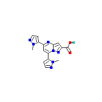 甲基_羧酸(C15H13N7O2),CAS 1004727-44-9,「Fluorochem」B7174561-5g